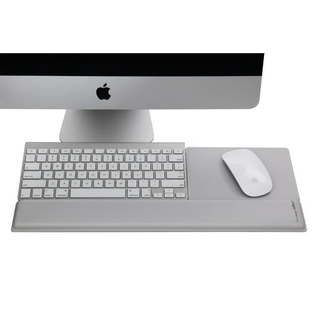 Rain Design mRest Wrist Rest and Mouse Pad Silver - rain design