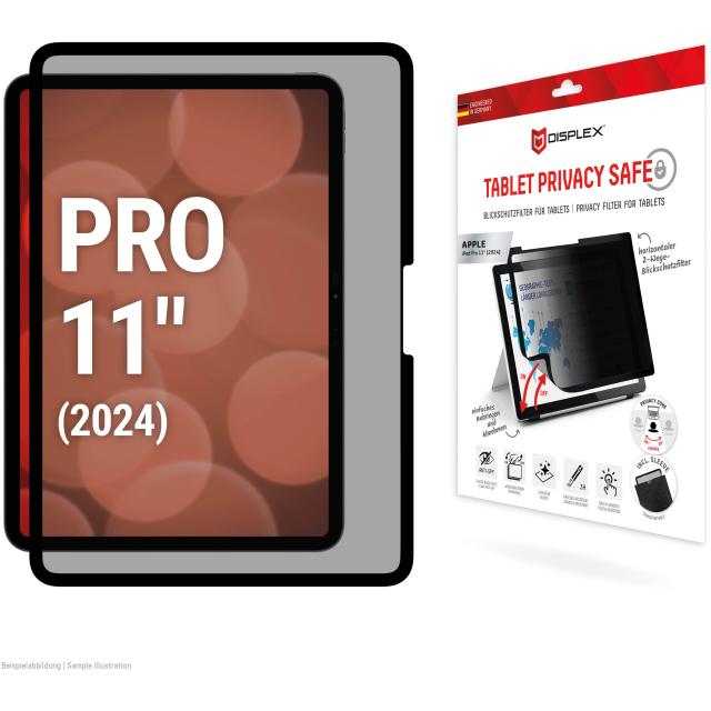 DISPLEX Privacy Safe Tablet Apple iPad Pro 11 (2024) - Displex