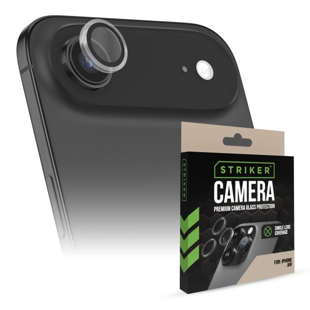 Striker Single Lens Glass Camera Protector - Transparent - Apple iPhone Air - Striker