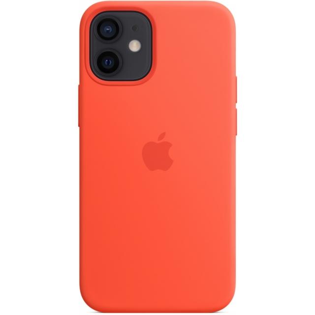 MKTN3ZM/A Apple Silicone Case with MagSafe iPhone 12 Mini Electric Orange - Apple