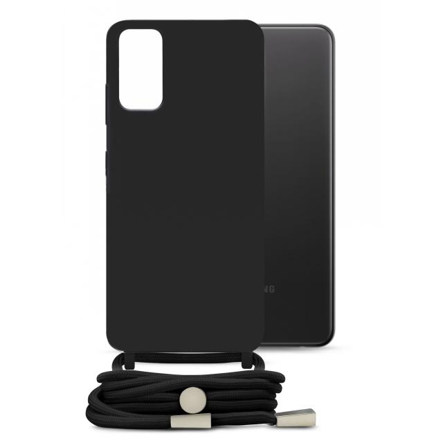 Mobilize Lanyard Gelly Case for Samsung Galaxy A32 4G Black - Mobilize