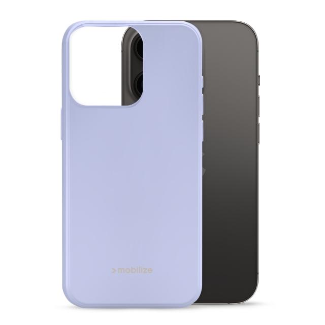 Mobilize Rubber Gelly Case Apple iPhone 14 Pro Pastel Purple - Mobilize