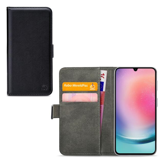 Mobilize Classic Gelly Wallet Book Case Samsung Galaxy A24 4G Black - Mobilize