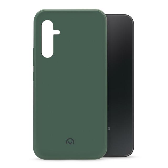 Mobilize Rubber Gelly Case Samsung Galaxy A34 5G Matt Green - Mobilize