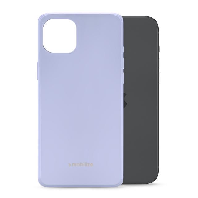 Mobilize Rubber Gelly Case Apple iPhone 15 Plus Pastel Purple - Mobilize