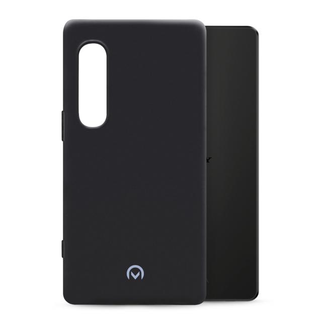 Mobilize Rubber Gelly Case Sony Xperia 1 V Matt Black - Mobilize