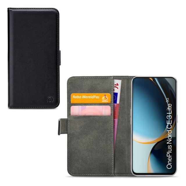 Mobilize Classic Gelly Wallet Book Case OnePlus Nord CE 3 Lite 5G Black - Mobilize