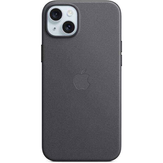 MT423ZM/A Apple FineWoven Case with MagSafe iPhone 15 Plus Black - Apple