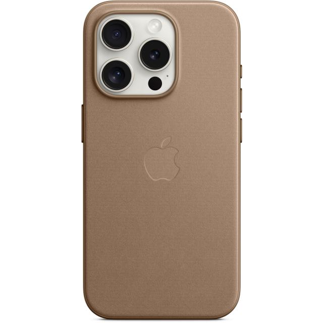 MT4J3ZM/A Apple FineWoven Case with MagSafe iPhone 15 Pro Taupe - Apple