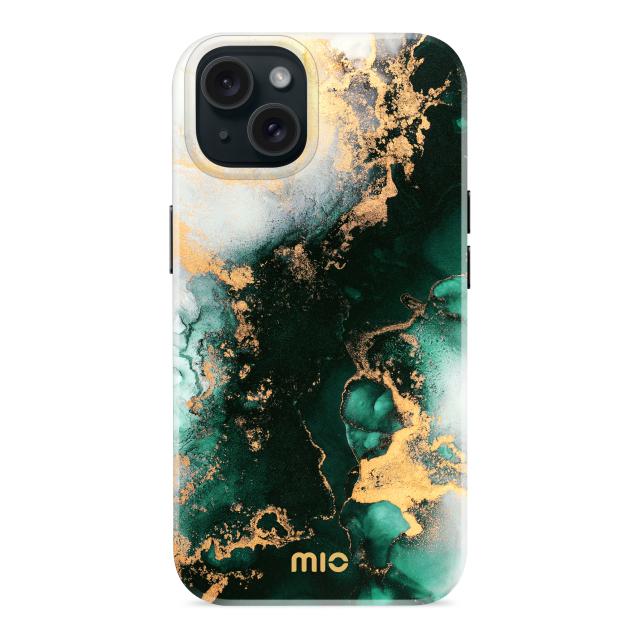 MIO Green Marble Magsafe Compatible for iPhone 13/14/15 - MIO by Mobilize