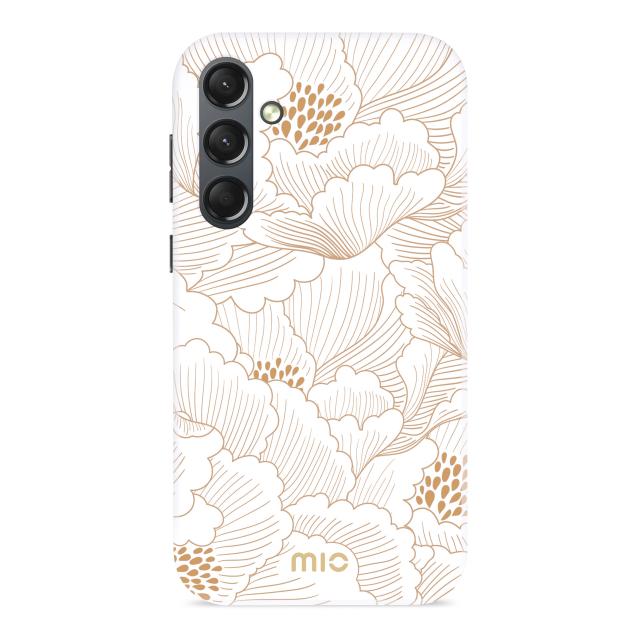MIO White Roses Magsafe Compatible for Samsung S24+ 5G - MIO by Mobilize
