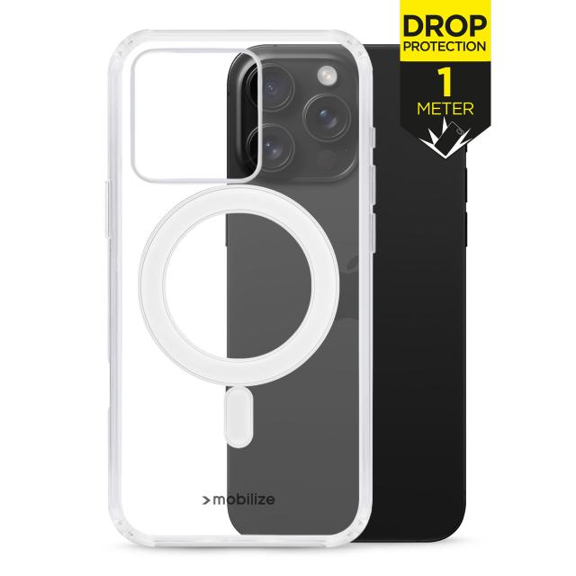 Mobilize Magsafe Compatible Naked Protection Case voor Apple iPhone 16 Pro - Mobilize