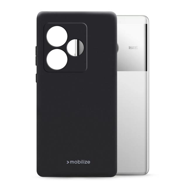 Mobilize Rubber Gelly Case realme GT 6/GT 6T Matt Black - Mobilize