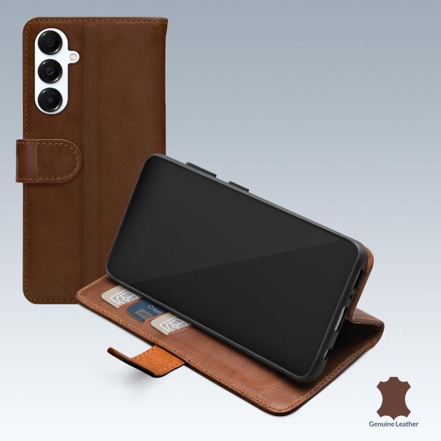 Mobilize Leather Wallet Samsung Galaxy A16 4G/5G Brown - Mobilize