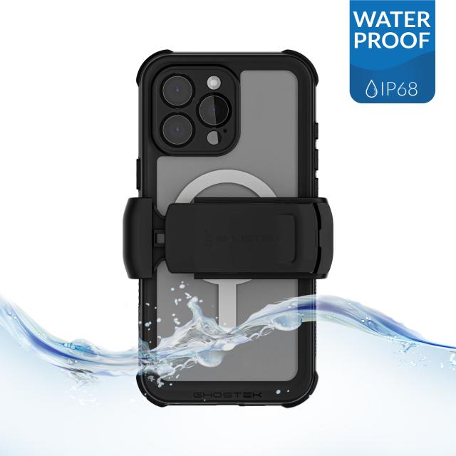 Ghostek Nautical Waterproof MagSafe Case + Belt Swivel Holster Apple - Ghostek