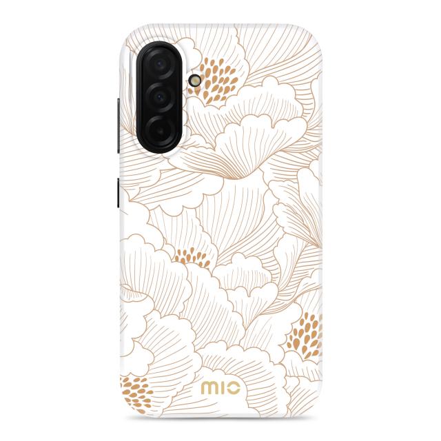 MIO White Roses Magsafe Compatible for Samsung A26 5G - MIO by Mobilize