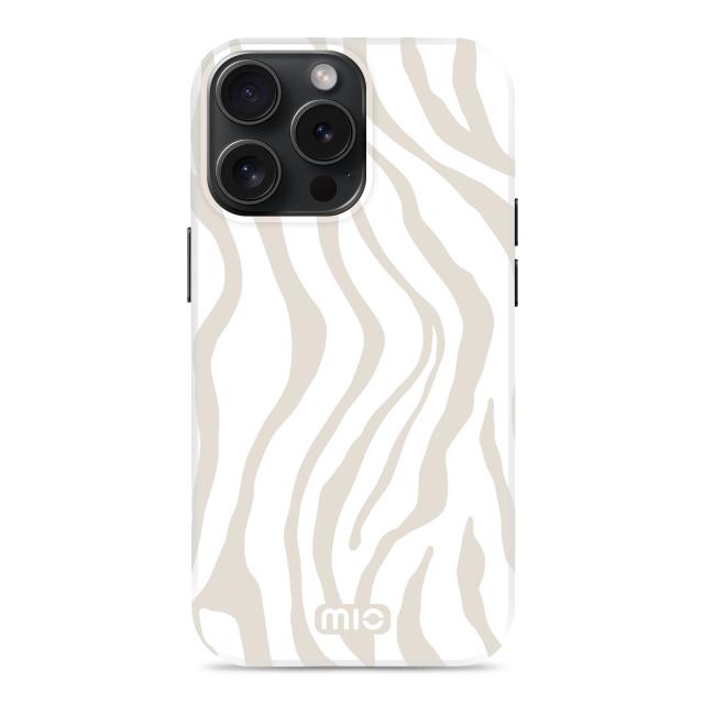 MIO Sandy Zebra Magsafe Compatible for iPhone 15 Pro - MIO by Mobilize