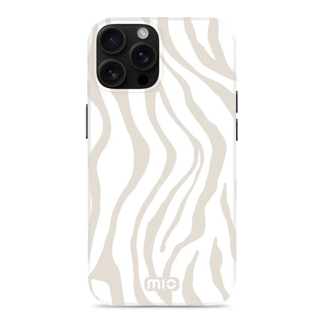 MIO Sandy Zebra Magsafe Compatible for iPhone 16 Pro Max - MIO by Mobilize
