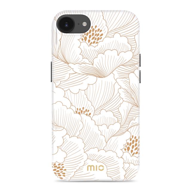 MIO White Roses Magsafe Compatible for iPhone 16e - MIO by Mobilize