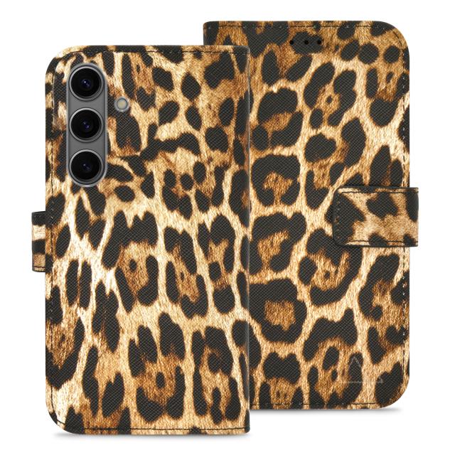 My Style Flex Wallet voor Samsung Galaxy S24 5G/S25 5G Wild Leopard - My Style