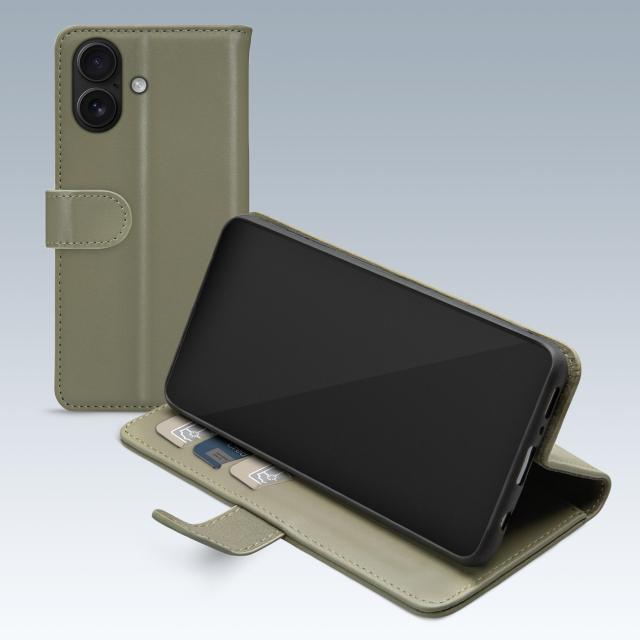 Mobilize Premium Gelly Wallet Book Case Apple iPhone 17 Green - Mobilize