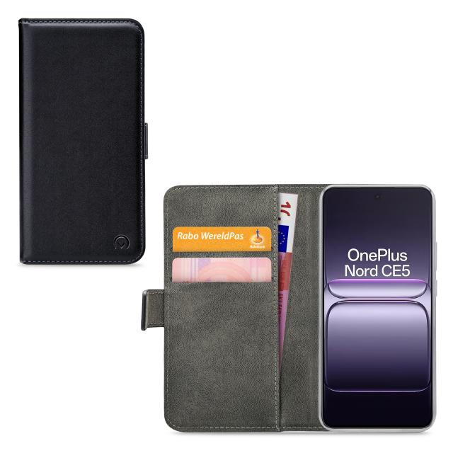 Mobilize Classic Gelly Wallet Book Case OnePlus Nord CE5 Black - Mobilize