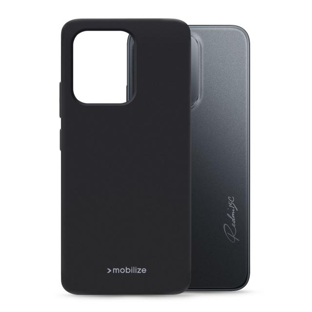 Mobilize Rubber Gelly Case Xiaomi Redmi 15C 4G/5G Matt Black - Mobilize
