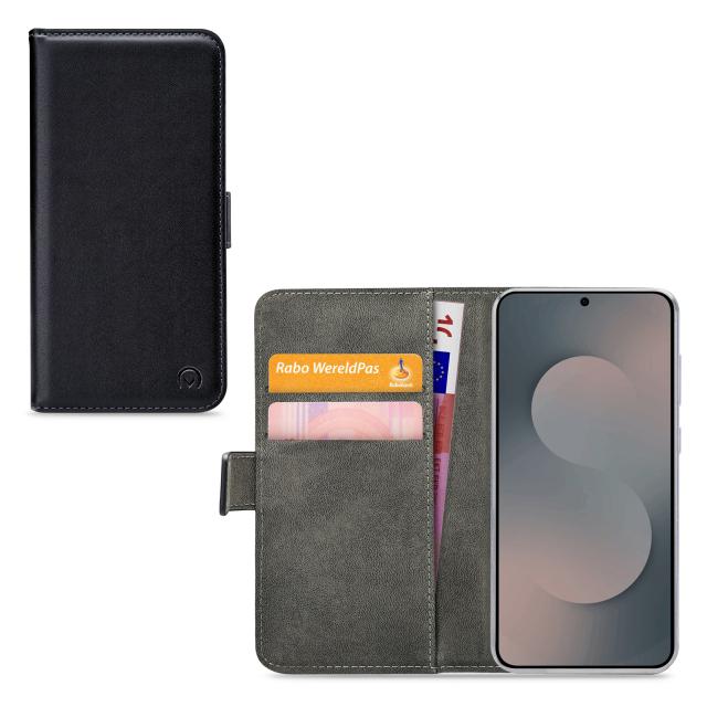 Mobilize Classic Gelly Wallet Book Case Samsung Galaxy S25 FE Black - Mobilize