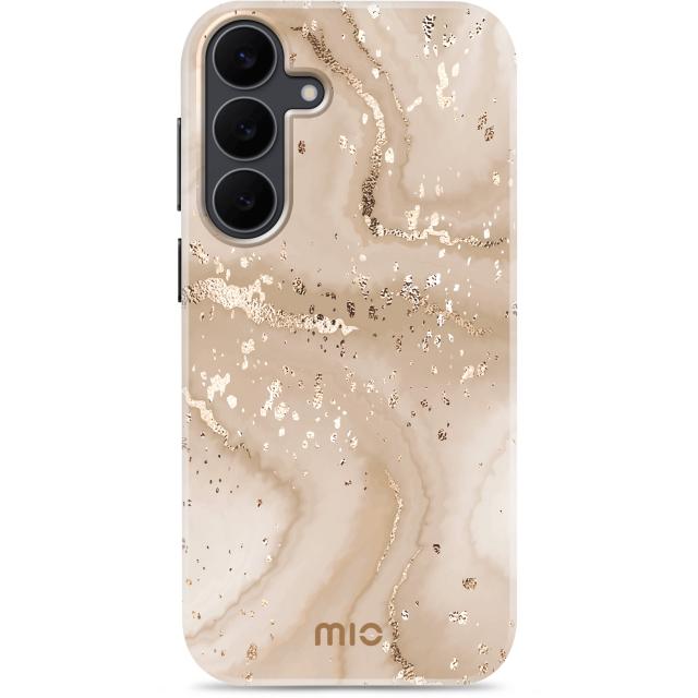 MIO Gold Marble Magsafe Compatible for Samsung S25 FE 5G - MIO by Mobilize