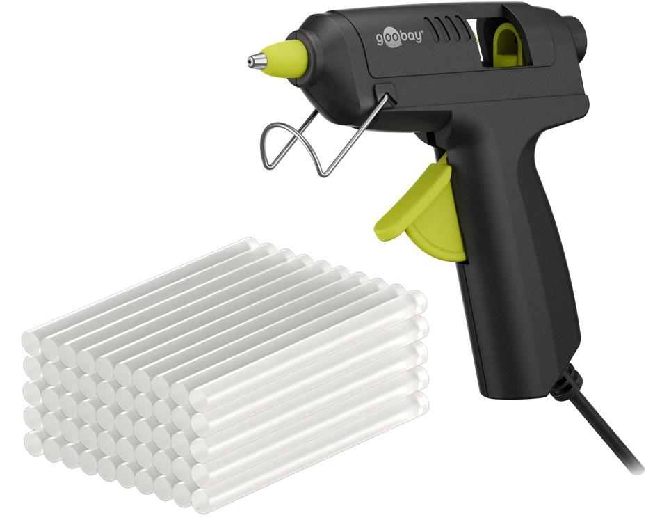 Heetlijmpistool Advanced 20 W, incl. 50 lijmsticks - Goobay Tools