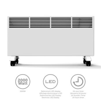 Chauffage Radiant Numérique 2000W - Trebs