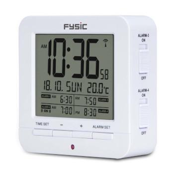 Digitale wekker met temperatuurweergave - Fysic