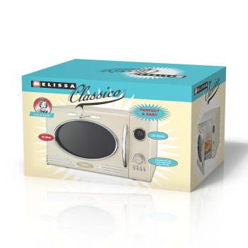 Micro-ondes électronique grill 23L 800 W Crème - MELISSA