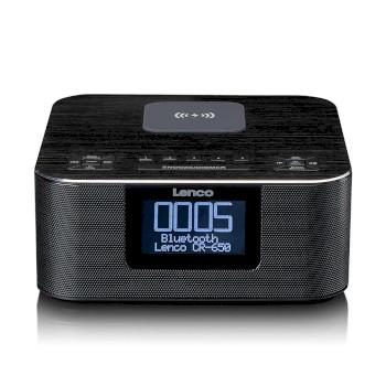 Stereo wekkerradio met DAB+ FM Bluetooth® draadloos opladen - Lenco