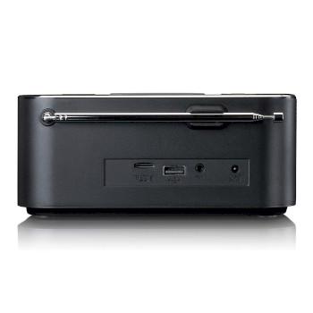 Stereo wekkerradio met DAB+ FM Bluetooth® draadloos opladen - Lenco