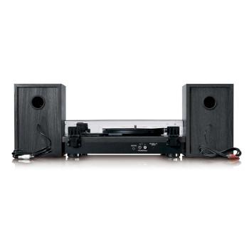 Platine tourne-disque avec réception Bluetooth® et deux haut-parleurs externes - Lenco