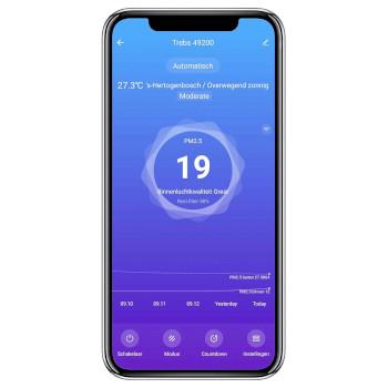 Purificateur d'air intelligent blanc - Trebs