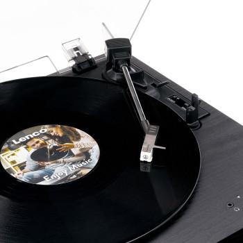 Tourne-disque avec Bluetooth®, deux haut-parleurs intégrés et AT3600L - Lenco