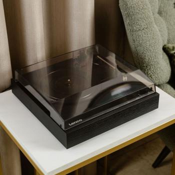 Tourne-disque avec Bluetooth®, deux haut-parleurs intégrés et AT3600L - Lenco