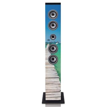 Tour de son avec Bluetooth®, radio FM PLL, lecteur USB et SD - ICES