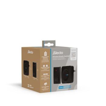 Sonnette sans pile Noir - Alecto