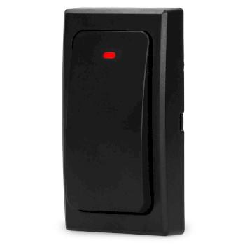 Sonnette sans pile Noir - Alecto