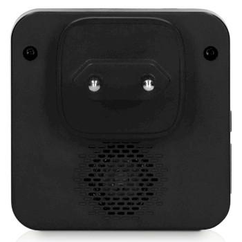 Sonnette sans pile Noir - Alecto