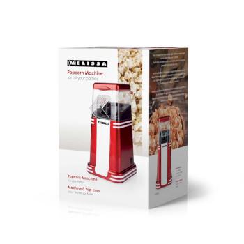 Machine à popcorn 60 g 1200 W 2 - 4 min Rouge/Blanc - MELISSA