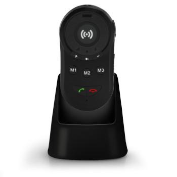 SOS paniekknop met GPS tracker voor senioren Zwart - Fysic
