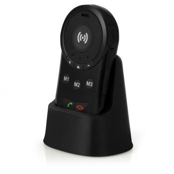 SOS paniekknop met GPS tracker voor senioren Zwart - Fysic