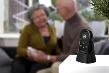 SOS paniekknop met GPS tracker voor senioren Zwart - Fysic