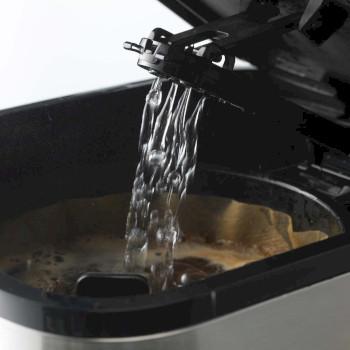 Machine à café filtre 1,5L Acier inoxydable - Trebs