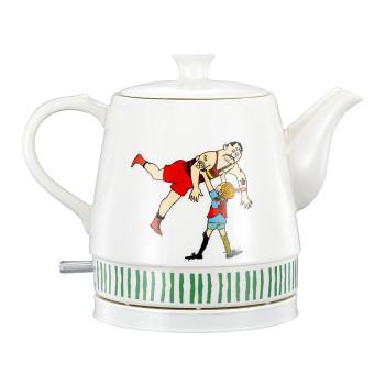 Waterkoker keramisch - 0,8 liter - Pippi Circus ontwerp - PIPPI