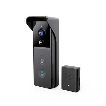 SmartLife Sonnette Alimenté par batterie 3MP Full HD 1296p Cloud - Nedis
